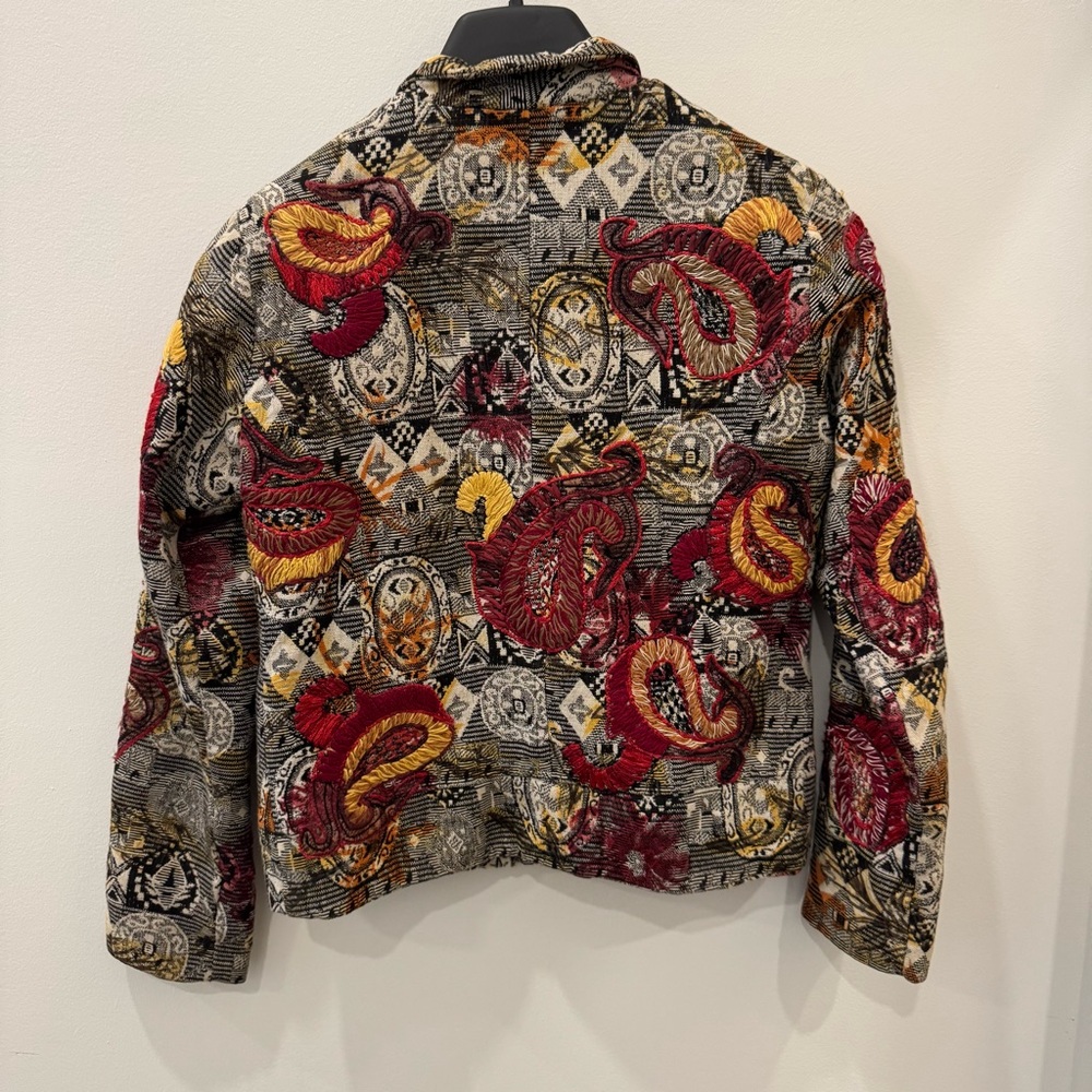 Acorn Vibrant Paisley Women's Blazer